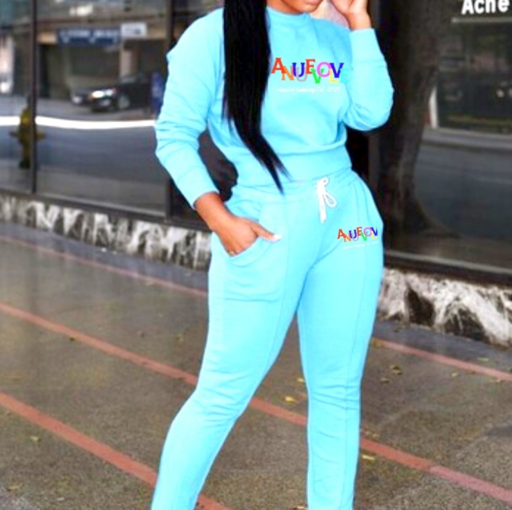 "Thorns of A Rose" 2 piece Pant Set